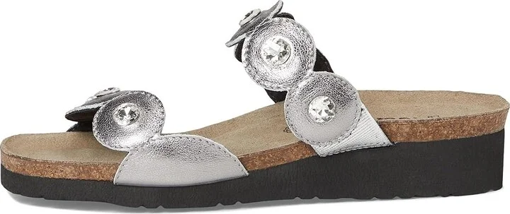 Naot Hailey Women's Sandals Dark Pewter Leather : EU 35 (US Women's 4) M - Image 6