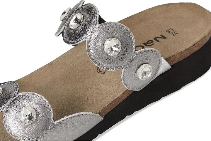 Naot Hailey Women's Sandals Dark Pewter Leather : EU 35 (US Women's 4) M - Image 7