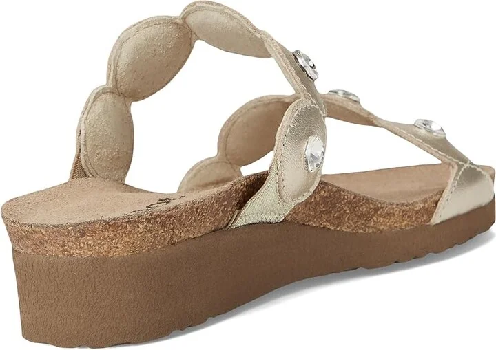 Naot Hailey Women's Sandals Radiant Gold Leather : EU 41 (US Women's 10) M - Image 4