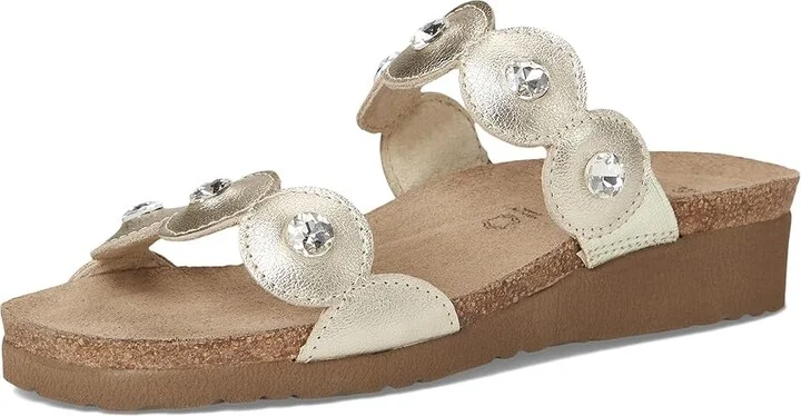 Naot Hailey Women's Sandals Radiant Gold Leather : EU 41 (US Women's 10) M - Image 5