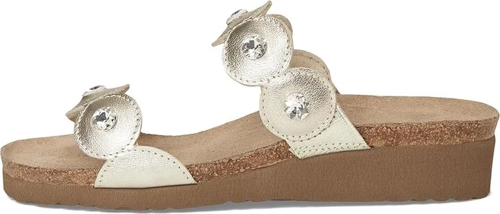 Naot Hailey Women's Sandals Radiant Gold Leather : EU 41 (US Women's 10) M - Image 6