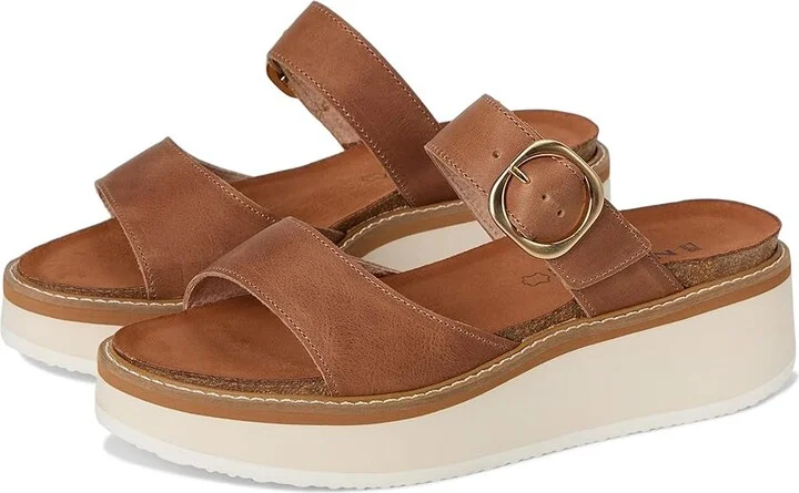 Naot Halvah Women's Sandals Latte Brown : EU 40 (US Women's 9) M, Leather