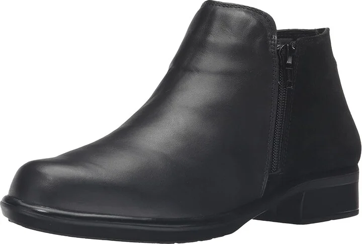 Naot Helm Women's Boots Black Raven Leather/Black Suede : EU 37 (US Women's 6) M, Leather/Suede - Image 2