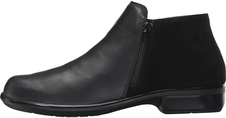 Naot Helm Women's Boots Black Raven Leather/Black Suede : EU 37 (US Women's 6) M, Leather/Suede - Image 7