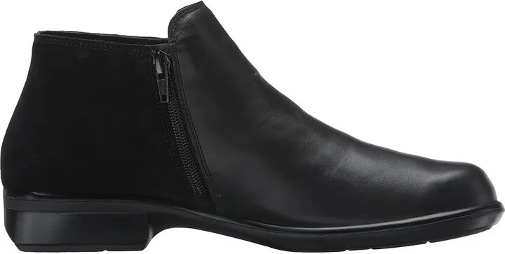 Naot Helm Women's Boots Black Raven Leather/Black Suede : EU 37 (US Women's 6) M, Leather/Suede - Image 8