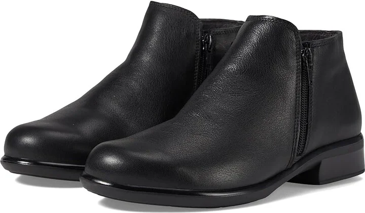 Black Water-Resistant Leather