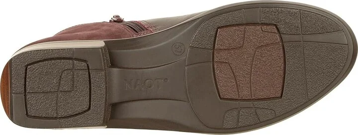 Naot Helm Women's Boots Bordeaux Leather/Violet Nubuck : EU 36 (US Women's 5) M, Leather/Suede - Image 4