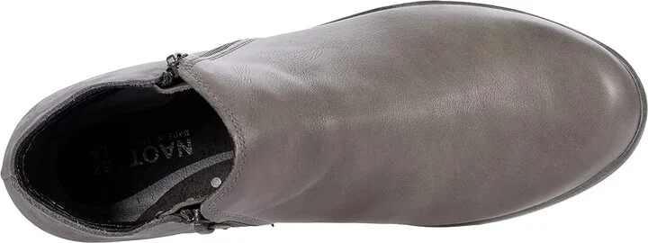 Naot Helm Women's Boots Foggy Gray Leather/Smoke Gray Nubuck : EU 36 (US Women's 5) M, Leather/Suede - Image 2