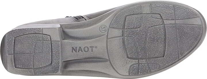 Naot Helm Women's Boots Foggy Gray Leather/Smoke Gray Nubuck : EU 36 (US Women's 5) M, Leather/Suede - Image 3