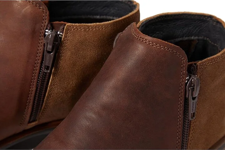 Naot Helm Women's Boots Soft Cognac Leather/Antique Brown Suede : EU 35 (US Women's 4) M, Leather/Suede - Image 5