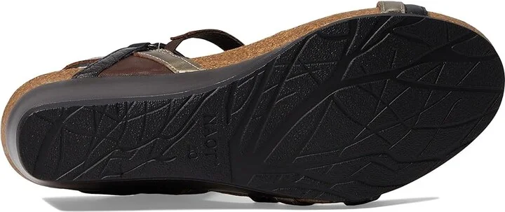 Naot Hero Women's Shoes Black Leather/Walnut Leather Combination : EU 36 (US Women's 5) M - Image 4