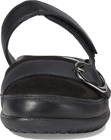 Naot Hongi Women's Shoes Soft Black Leather/Black Velvet Nubuck : EU 36 (US Women's 5) M, Leather/Nubuck - Image 5