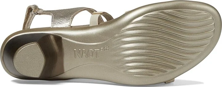 Naot Innovate Women's Shoes Radiant Gold Leather/Gold/Silver Stones : EU 35 (US Women's 4) M - Image 4