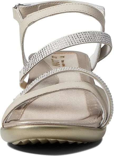 Naot Innovate Women's Shoes Soft Ivory Leather/Clear Rhinestones : EU 36 (US Women's 5) M - Image 2
