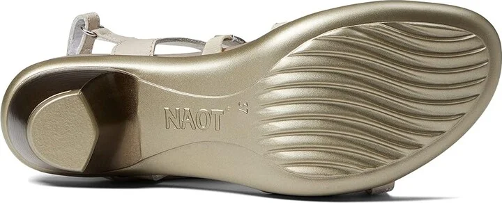 Naot Innovate Women's Shoes Soft Ivory Leather/Clear Rhinestones : EU 36 (US Women's 5) M - Image 3