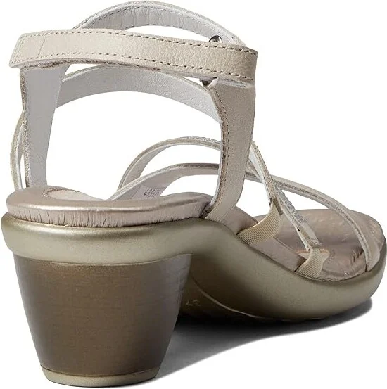 Naot Innovate Women's Shoes Soft Ivory Leather/Clear Rhinestones : EU 36 (US Women's 5) M - Image 4