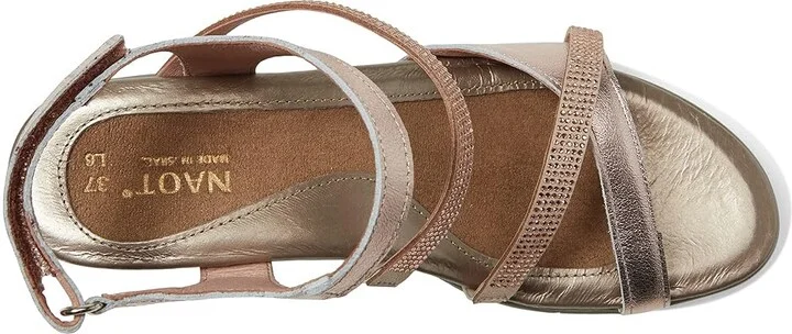 Naot Innovate Women's Shoes Soft Rose Gold Leather/Rose Gold Rhinestones : EU 36 (US Women's 5) M - Image 2