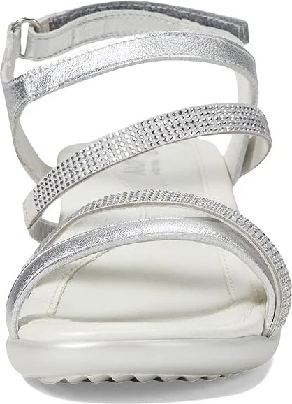 Naot Innovate Women's Shoes Soft Silver Leather/Clear Rhinestones : EU 35 (US Women's 4) M - Image 2