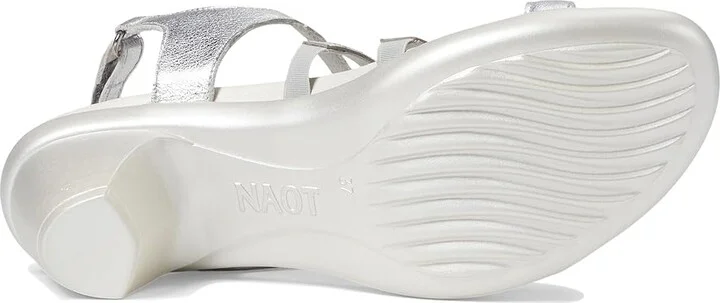 Naot Innovate Women's Shoes Soft Silver Leather/Clear Rhinestones : EU 35 (US Women's 4) M - Image 3