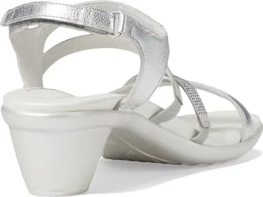 Naot Innovate Women's Shoes Soft Silver Leather/Clear Rhinestones : EU 35 (US Women's 4) M - Image 4