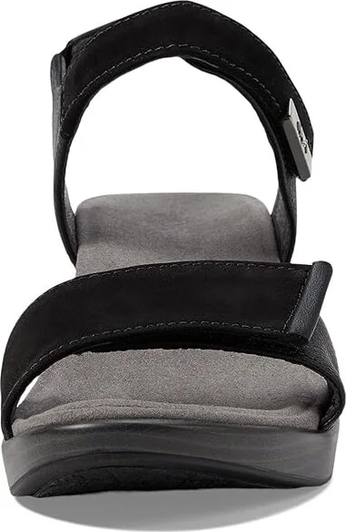Naot Intact Women's Shoes Black Velvet Nubuck/Black Leather Combo : EU 35 (US Women's 4) M - Image 2
