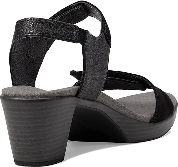 Naot Intact Women's Shoes Black Velvet Nubuck/Black Leather Combo : EU 35 (US Women's 4) M - Image 4