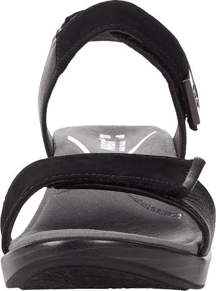 Naot Intact Women's Shoes Black Velvet Nubuck/Black Leather Combo : EU 35 (US Women's 4) M - Image 5