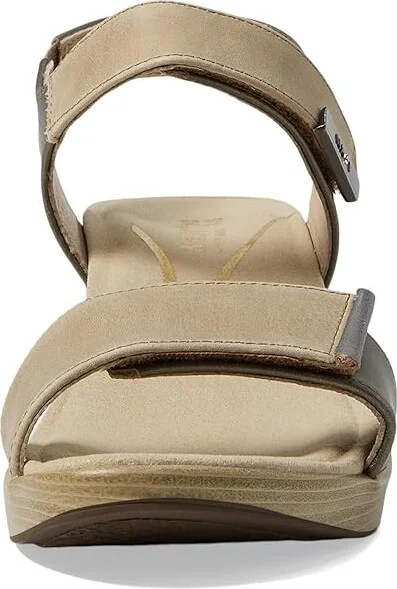 Naot Intact Women's Shoes Khaki Beige Leather/Pewter Leather/Mirror Leather : EU 35 (US Women's 4) M - Image 3