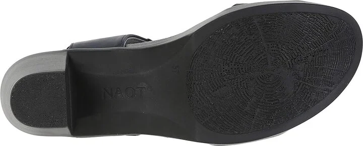Naot Intact Women's Shoes Navy Velvet Nubuck/Polar Sea Leather/Pewter Leather : EU 35 (US Women's 4) M, Leather/Suede - Image 4