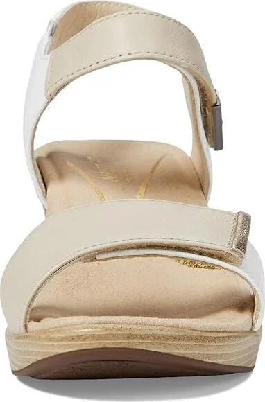 Naot Intact Women's Shoes Soft Ivory Leather/Soft White Leather/Radiant Gold Leather : EU 37 (US Women's 6) M - Image 2