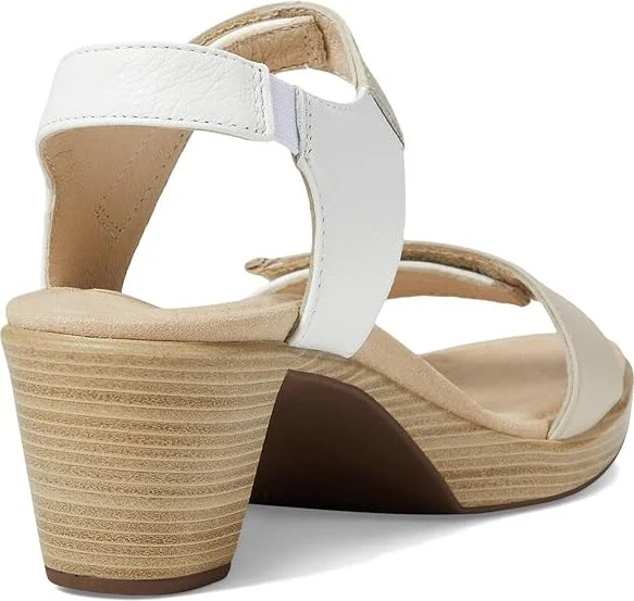 Naot Intact Women's Shoes Soft Ivory Leather/Soft White Leather/Radiant Gold Leather : EU 37 (US Women's 6) M - Image 4