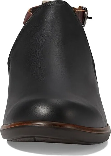 Naot Kamsin Women's Boots Jet Black Leather/Stone Nubuck/Luggage Brown Leather : EU 38 (US Women's 7) M, Leather/Suede - Image 6