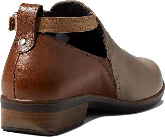 Naot Kamsin Women's Boots Soft Stone Leather/Soft Chestnut Leather/Latte Brown Leather : EU 38 (US Women's 7) M - Image 4