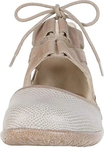 Naot Kata Women's Shoes Beige Lizard Leather/Khaki Beige Leather/Arizona Tan Leather : EU 35 (US Women's 4) M - Image 6