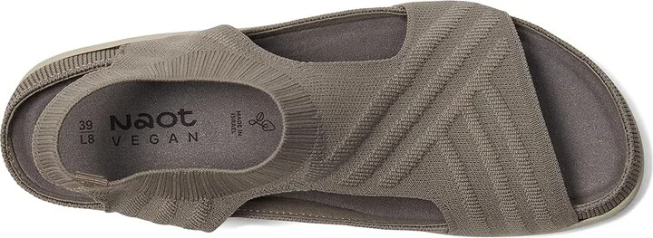 Naot Kawhia Women's Sandals Taupe Knit : EU 36 (US Women's 5) M, Canvas - Image 2