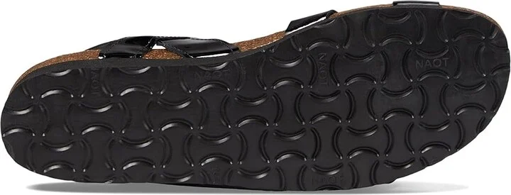 Naot Kayla Women's Sandals Black Patent : EU 36 (US Women's 5-5.5) M, Leather/Suede - Image 4
