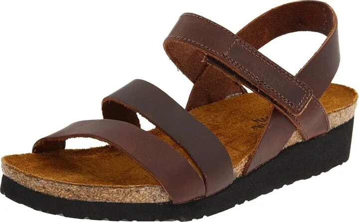Naot Kayla Women's Sandals Buffalo Leather : EU 35 (US Women's 4-4.5) M, Leather/Suede - Image 2
