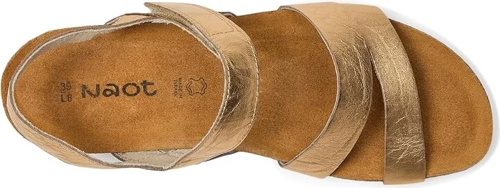 Naot Kayla Women's Sandals Dark Brass Leather : EU 39 (US Women's 8-8.5) M, Leather/Suede - Image 2