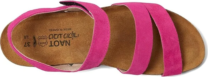 Naot Kayla Women's Sandals Fuchsia Suede : EU 40 (US Women's 9-9.5) M, Leather/Suede - Image 2