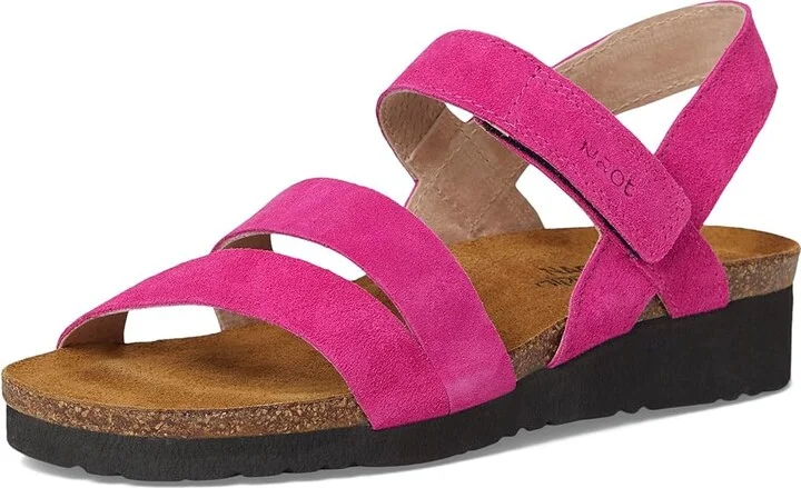 Naot Kayla Women's Sandals Fuchsia Suede : EU 40 (US Women's 9-9.5) M, Leather/Suede - Image 5