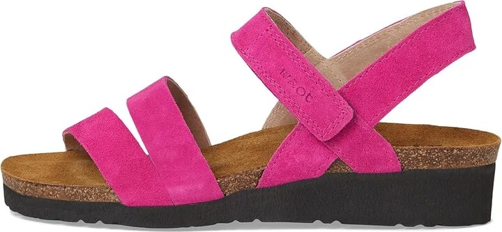 Naot Kayla Women's Sandals Fuchsia Suede : EU 40 (US Women's 9-9.5) M, Leather/Suede - Image 6