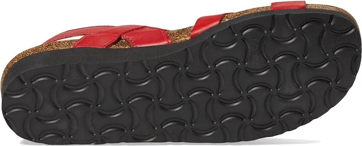 Naot Kayla Women's Sandals Kiss Red Leather : EU 36 (US Women's 5-5.5) M, Leather/Suede - Image 3