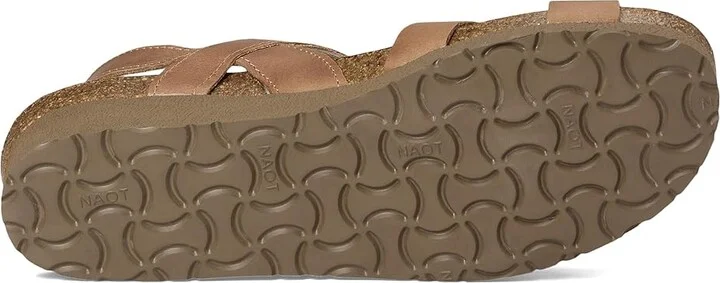 Naot Kayla Women's Sandals Latte Brown Leather : EU 35 (US Women's 4-4.5) M, Leather/Suede - Image 3