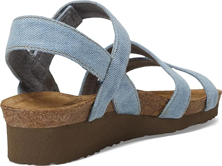 Naot Kayla Women's Sandals Light Denim : EU 41 (US Women's 10-10.5) M, Leather/Suede - Image 4