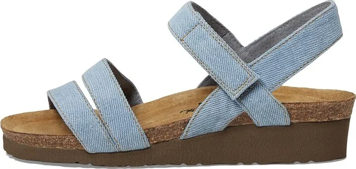 Naot Kayla Women's Sandals Light Denim : EU 41 (US Women's 10-10.5) M, Leather/Suede - Image 5