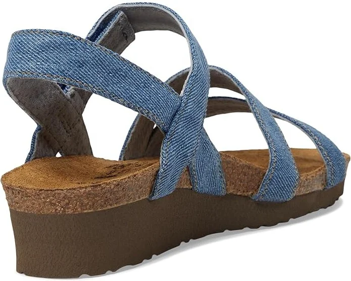 Naot Kayla Women's Sandals Medium Denim : EU 37 (US Women's 6-6.5) M, Leather/Suede - Image 4