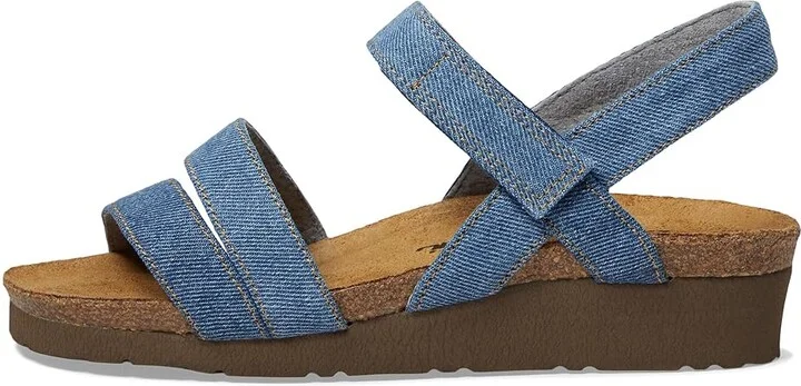 Naot Kayla Women's Sandals Medium Denim : EU 37 (US Women's 6-6.5) M, Leather/Suede - Image 5