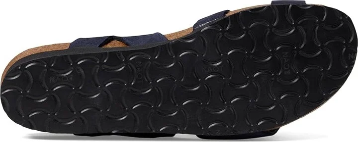 Naot Kayla Women's Sandals Navy Velvet Nubuck : EU 35 (US Women's 4-4.5) M, Leather/Suede - Image 4