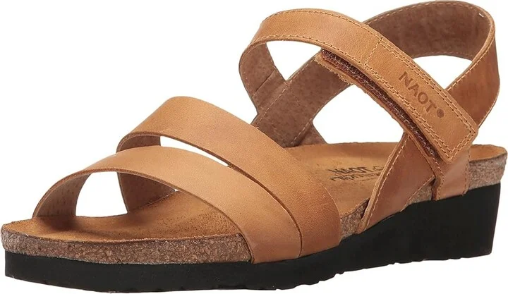 Naot Kayla Women's Sandals Oily Dune Nubuck : EU 35 (US Women's 4-4.5) M, Leather/Suede - Image 2
