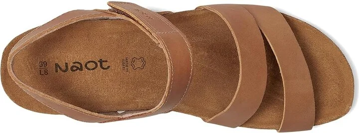 Naot Kayla Women's Sandals Oily Dune Nubuck : EU 35 (US Women's 4-4.5) M, Leather/Suede - Image 3